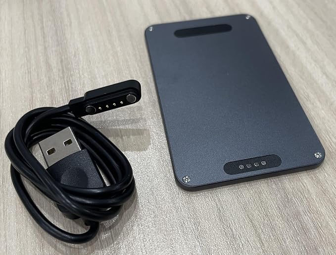 Ultra Slim 64GB AI Notes Voice Recorder w/Case, AI Smart Digital Voice Recorder, Transcribe & Summarize with App, Audio Recording Magnetic for Meetings, Calls.Chat GPT-40 Technology (Gray)