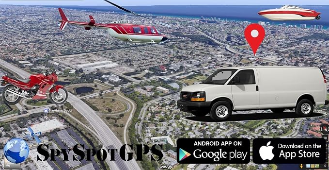 Spy Spot GV53MG 4G LTE GPS Vehicle Tracker with Remote Starter Disable Kill Switch, Real-Time Tracking & Geo-Fence Alerts, 6-Month History, US CA MX Coverage, SIM Included, Subscription Required