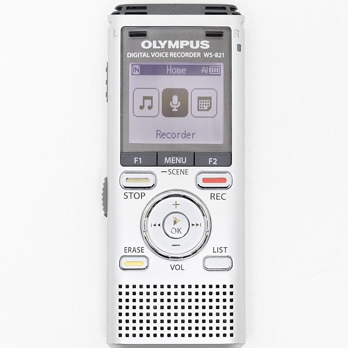 Olympus WS-821 Voice Recorders with 2 GB Built-in-Memory