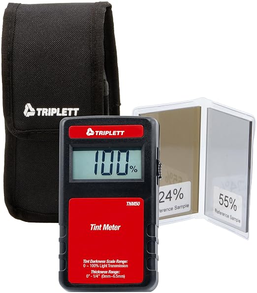 Triplett TNM50 Tint Meter for Automotive Windows and Other Materials