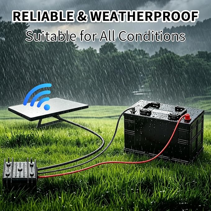 Guhiwk Starlink Mini 12V Adapter, Starlink Mini DC Step Up Converter 9V-28V to 30V 3.5A with Female Power Cord, Starlink-Mini Power Supply for RV, Truck, Marine, Camping&Off-Grid (Black)