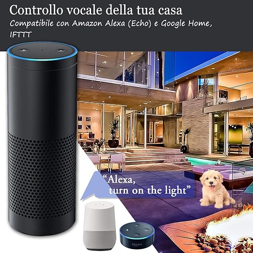 Jinvoo WiFi Wall Light Touch Panel Switch, 3 Way, Remote Control by Smart Phone,No Hub Required, AC 120V, Works with Amazon Echo, Google Home, Black