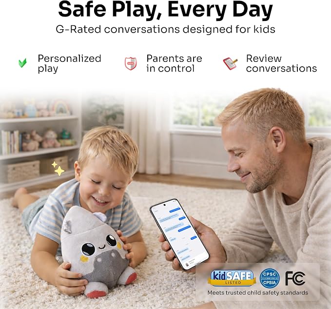 CURIO Interactive AI Learning Toy, Voice-Powered, WiFi Connected, Ages 3+ (GROK)