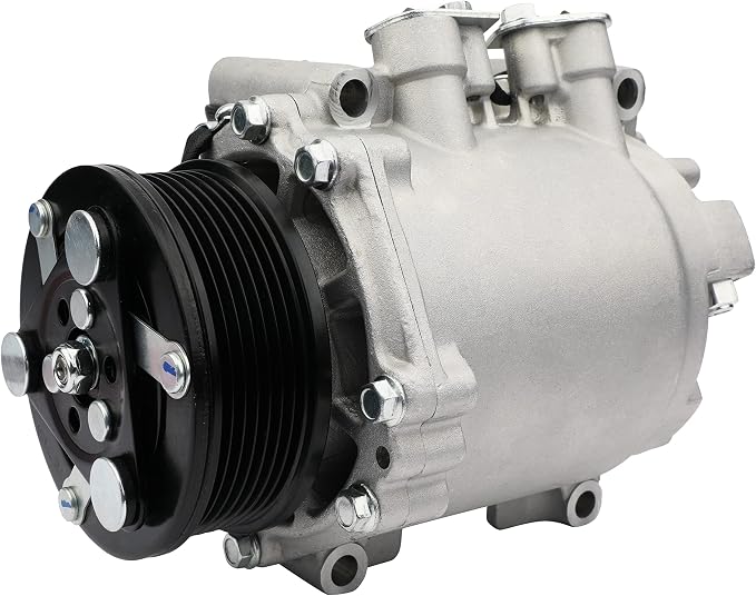Honda CRV AC Compressor - Compatible with 2002-2006 Honda CR-V, 2.4L Vehicles - Replaces 10663AC, 1522110, 10345240, 10349721, 638951- HVAC Air Conditioner Compressor