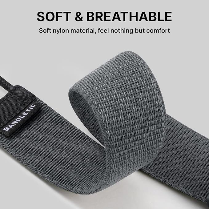 Bandletic Compatible with Apple Watch Bands for Men, Stretchy Nylon Sport Bands with Magnetic Fidlock Hook Rope Buckle for iWatch Ultra 3/2/1 49mm, Series 11/10 46mm, 9/8/7 45mm, SE/6/5/4 44mm