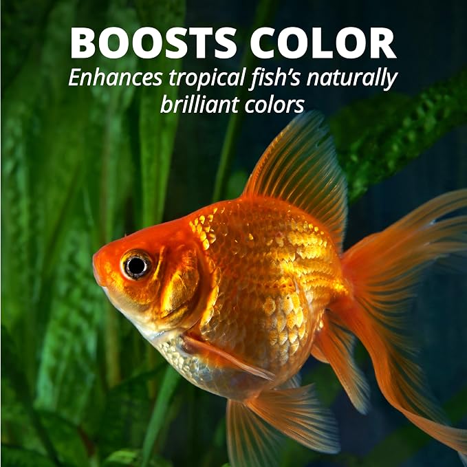 Tetra Goldfish Flakes, Nutritionally Balanced Diet For Aquarium Fish, Vitamin C Enriched Flakes, 7.06 oz