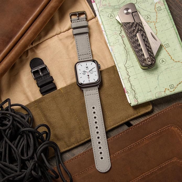 Archer Watch Straps - Canvas Straps for Apple Watch