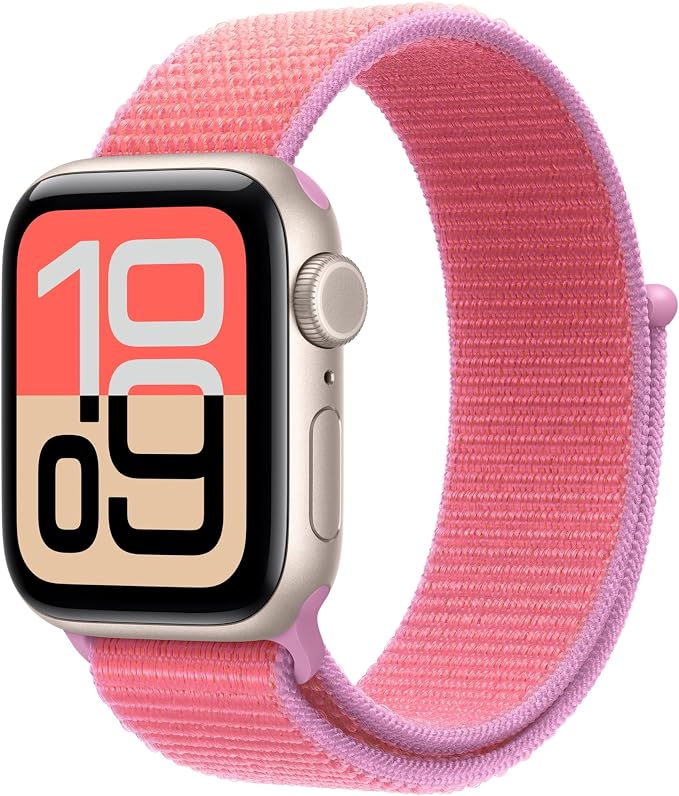 Apple Watch Band - Sport Loop - 40mm - Bright Guava - One Size (Fits Most)