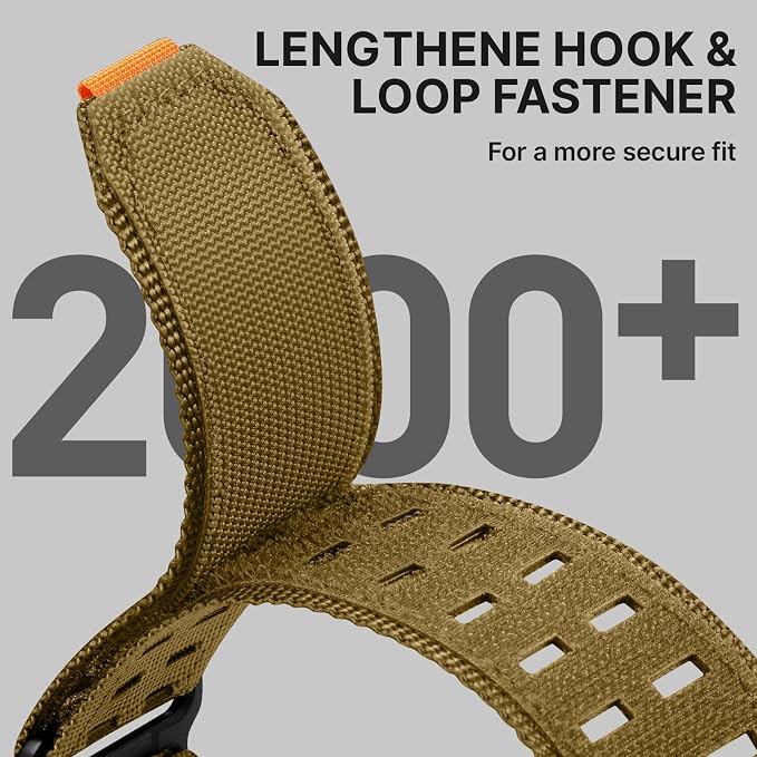 Bandletic Compatible with Garmin Approach S70 47mm S62 S60 Watch Band - 22mm Quick Fit Replacement Nylon Strap for Fenix 8 47mm 7 6 Pro/5 Plus/Instinct 3 E 45mm 2 /Forerunner 970/965/955/945/Epix