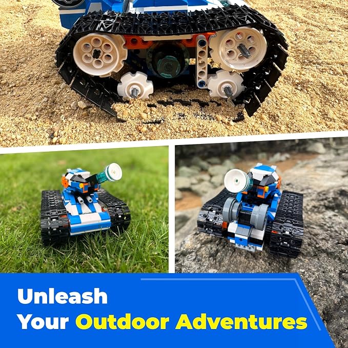 Apitor Robot J 6-in-1 Programmable STEM Learning Toy and Robot B 8-in-1 Electronic STEM Kits