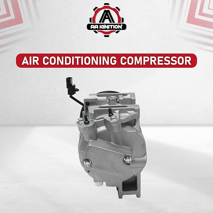 AC Compressor with Clutch - A/C Compressor Compatible with Nissan Altima & Sentra 2.5L 2007-2012 - Replaces 92600ZN40B, 92600JAOOA, 92600-ZN40B, 10886C, CO1886C - HVAC Air Conditioner Compressor