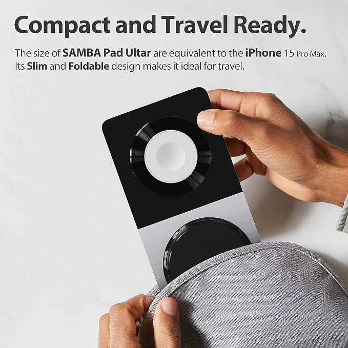 PETINO 3 in 1 Wireless Charging Station for Apple Devices with MagSafe | For iPhone 17/Air/16/15/14/13/12, AirPods & Apple Watch, Foldable Portable Aluminum Charging Stand, Adapter Included