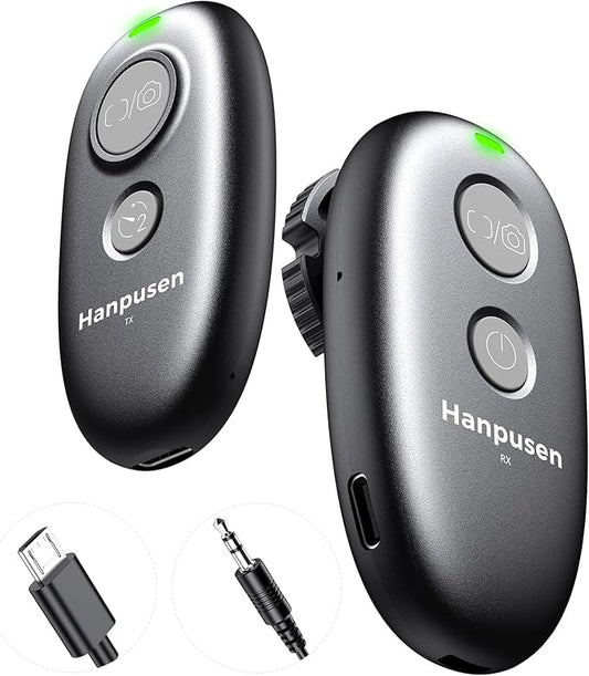 for Fujifilm Camera Rechargeable Remote Shutter Release - Wireless Remote Control for Fujifilm X-M5/X-E5/X-T50/X-S20/XF10/X-E4/XS-10/GFX100RF/GFX100II/X-T200/XT-100/X-A5/X-H1, No Disposable Batteries