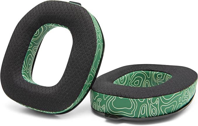 WC Freeze A50 - Cooling Gel Replacement Earpads for Astro A50 Gen 4, Gen 5 and A50X Only, Made by Wicked Cushions, Improved Durability, Thickness and Sound Isolation | Emerald Tide