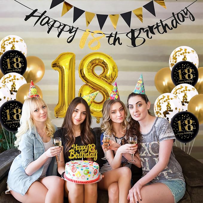 3-in-1 Electric Balloon Pump with 18th Birthday Decorations, 3-in-1 Electric Balloon Pump, Portable Electric Air Pump for All Balloons Inflatables Dual Nozzle Balloon Blower Machine