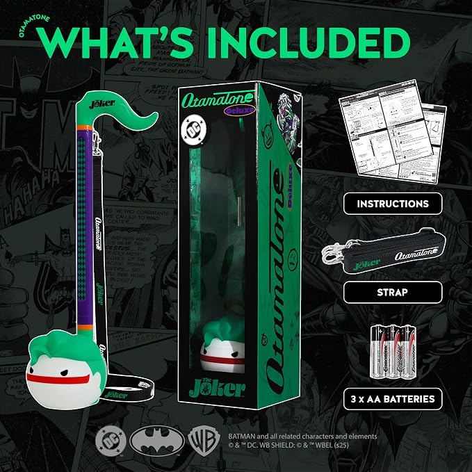 Otamatone Deluxe Joker Electronic Musical Instrument for Adults Portable Synthesizer Digital Electric Music from Japan by Maywa Denki Cool Stuff Gifts [English Instructions]