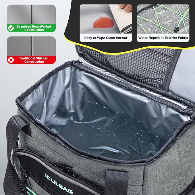 Backpack Coolers Insulated Leak Proof 38cans Soft Insulated Cooler Backpack for Women Men 12 Hours Cooling for Camping Hiking Beach Picnic
