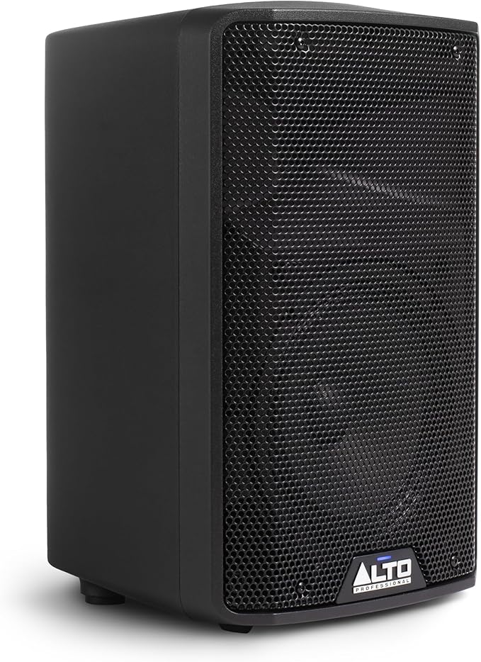 ALTO TX408 350W 8" Powered PA Speaker with Bluetooth, 2-Channel Mixer, Line Level for Mobile DJs and Musicians, for Small Venues, Rehearsals and Events