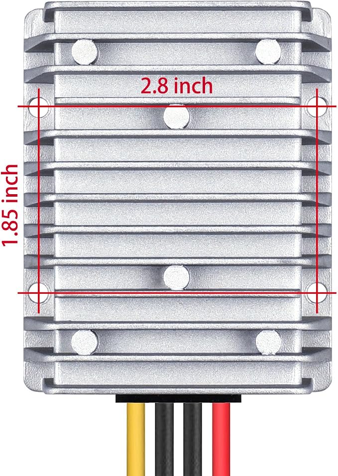 DC 36V 48V Step Down to 24V 20A 480W Converter Voltage Reducer, Waterproof DC/DC Buck Transformer Power Supply