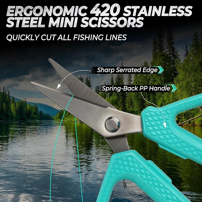Jenseits Fishing Tool Kit, Fish Gripper, Fishing Pliers, Digital Fish Scale, Fillet Knife, Hook Remover & Fishing Accessories Set, Freshwater Saltwater Fishing Gear, Fishing Gifts for Men Angler