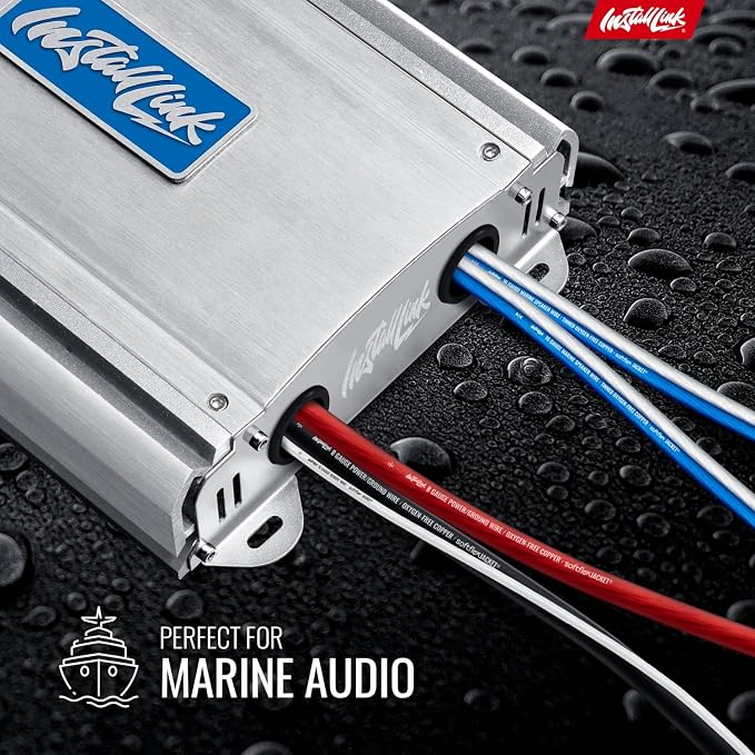 Install Link 16 AWG Gauge (Tinned OFC) Marine Speaker Wire Cable (50 Feet)