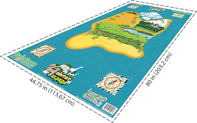 Robotics Activity Mat: Habitat Helpers (Includes Game Pieces)