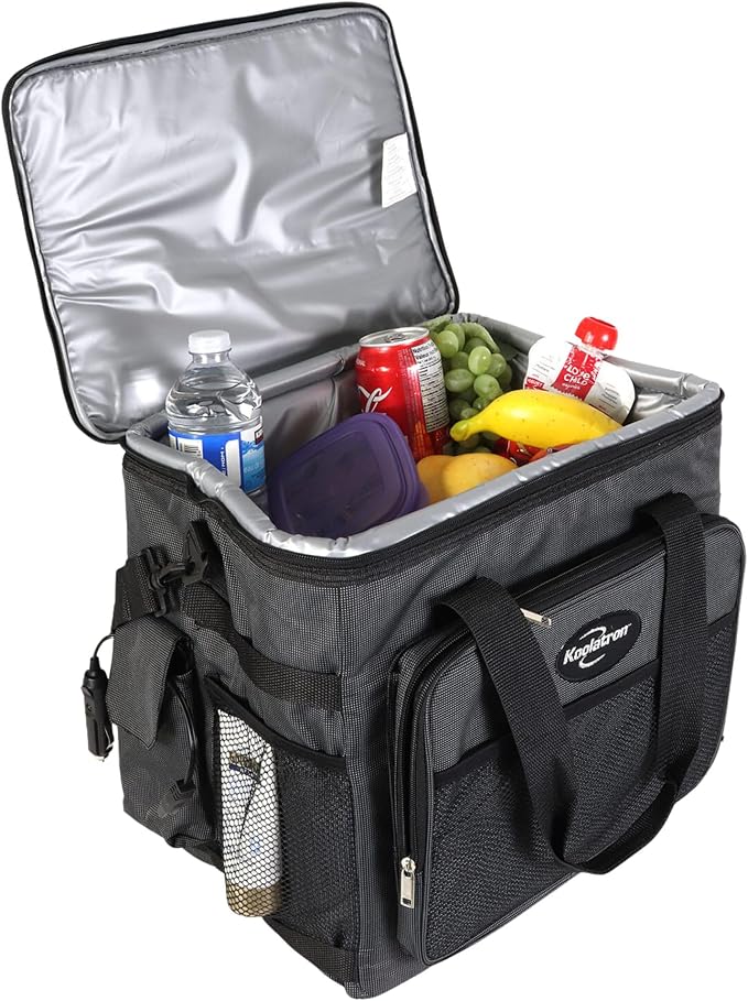Koolatron D25 AZ Camping Cooler Bag, Black