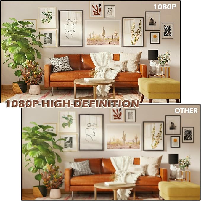 Hidden Camera Nanny Cam No WiFi Security Cameras 1080P FHD Mini Body Camera Outdoor Indoor with Night Vision for Home Surveillance No Audio