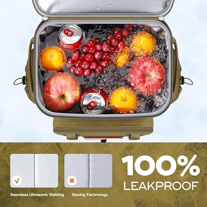 Maelstrom Backpack Cooler,Soft Lightweight Leakproof Cooler Backpack,Men Women 35/50 Can Insulated Cooler Bag,Keeps Hot/Cold for Up to 16 Hours,Perfect for Camping, Beach