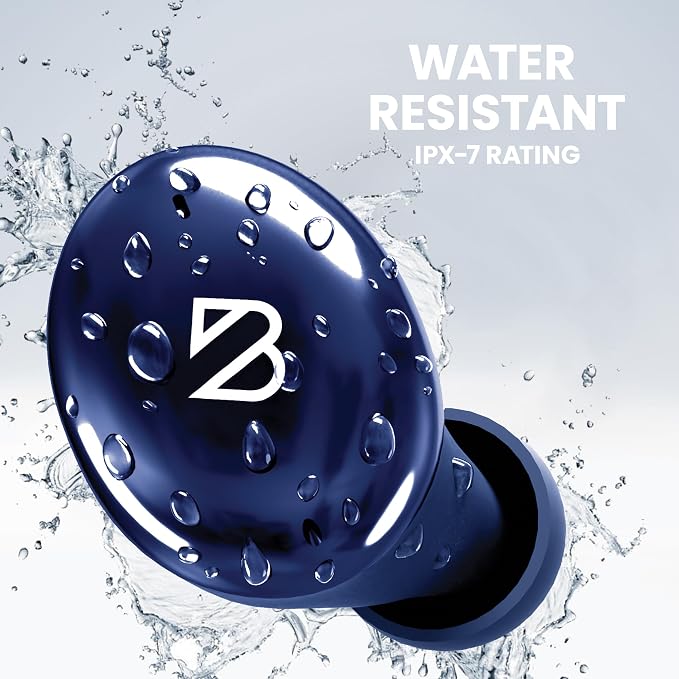 Back Bay Audio Wireless Earbuds for Small Ears, Award-Winning Sound w/Bass Mode, Durable Sweatproof Bluetooth Earbuds, Comfortable for All Ears