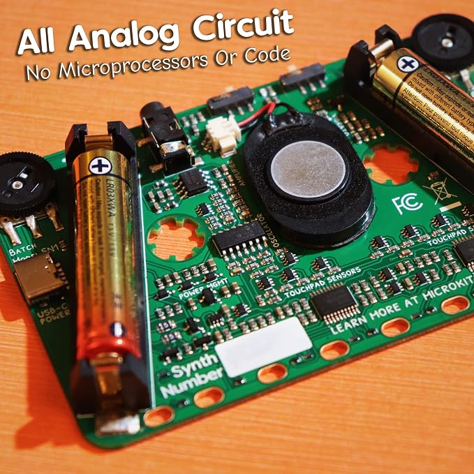 Synth-a-Sette: The Original Cassette Sized Analog Synthesizer. Play Melodies On The Go With This Pocket Synth Or Create Your Own Banana Keyboard Using Conductivity