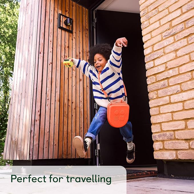 YOTO Mini (2024 Edition) + Adventure Jacket in Sweetcorn (Green) Bundle - All-in-1 Travel Device for Stories Music Podcast Radio White Noise Ok-to-Wake Alarm Clock, Use as Speaker or with Headphones