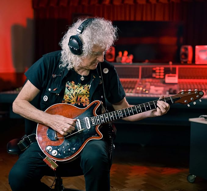 Vox amPlug Brian May Headphone Guitar Amplifier w/ Treble Booster, Stereo Tap-tempo Delay, Chorus, Phase, and Rhythms