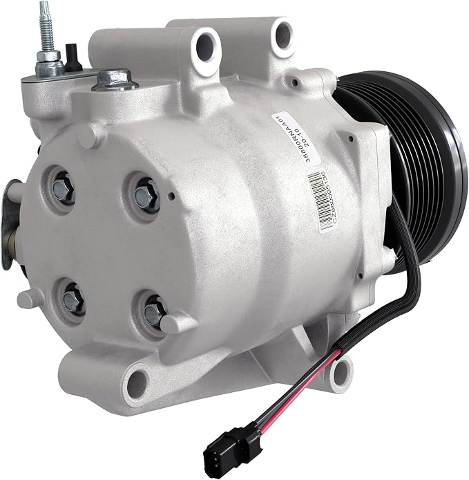 AC Compressor - A/C Compressor Compatible with Honda Civic 2006-2011, 1.8L - Replaces 38810RRBA01, 38800-RNA-A010-M, 38800-RNB-A02, 38800RNAA010M2, 38800RNAA01 - HVAC Air Conditioning Compressor