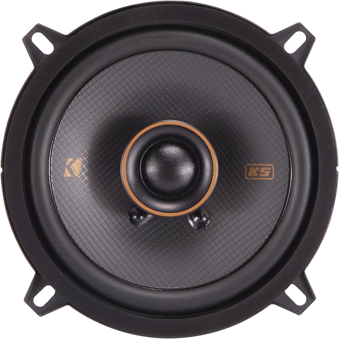 KICKER 51KSC504 KS-Series 5.25" Coaxial Speakers with .75" tweeters, 4-Ohm, Pair