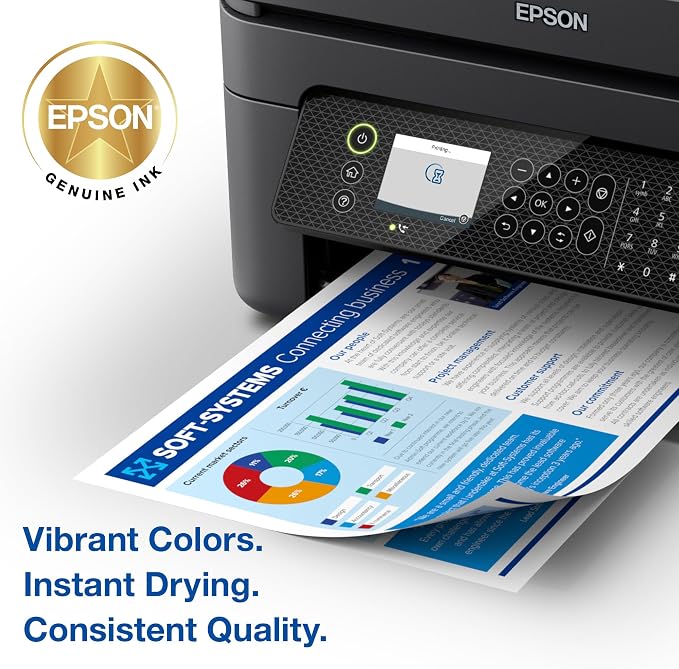EPSON 232 Claria Ink High Capacity Black & Standard Color Cartridge Combo Pack (T232XL-BCS) Works with WorkForce WF-2930 ,2950 and Expression XP-4200, 4205