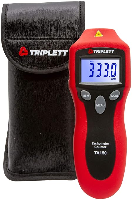 Triplett TA150 Non-Contact Laser Photo Tachometer