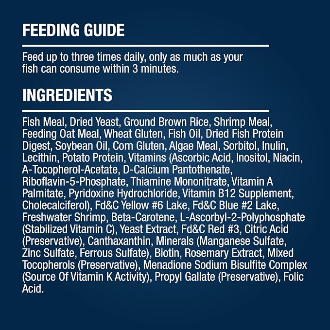 Tetra Goldfish Flakes, Nutritionally Balanced Diet For Aquarium Fish, Vitamin C Enriched Flakes, 7.06 oz