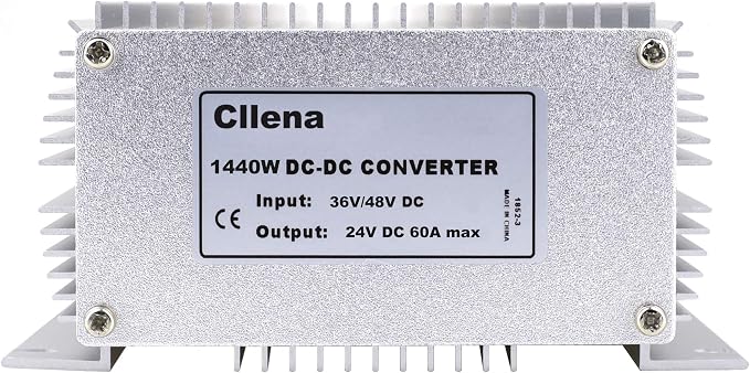 36V/48V to 24V DC/DC Buck Converter, 60A, 1440W, Waterproof