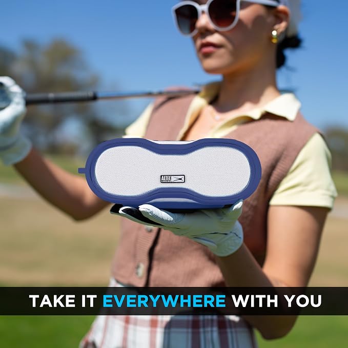 Altec Lansing - Portable Bluetooth Speaker, Waterproof IP67