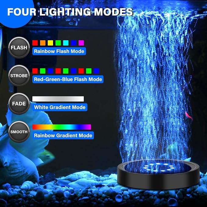 fishkeeper Automatic Fish Feeder for Aquarium+Aquarium Bubbler