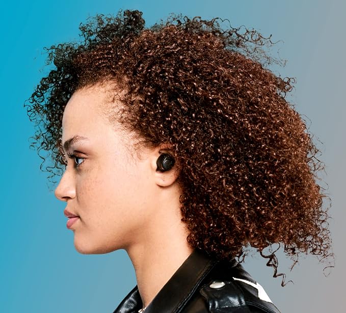 Skullcandy Jib True 2 Wireless Earbuds, Bluetooth Headphones, Up to 33 Hours Battery with Charging Case, Noise Isolating Fit, Sweat and Water Resistant, Microphone for iPhone Android - Light Grey/Blue