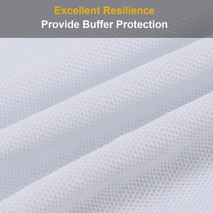 96" x 54" Speaker Grill Cloth, Stereo Grill Mesh Fabric Dustproof Replacement for Custom Speaker Cabinets Restoration Home Audio Decor Subwoofer Covers White