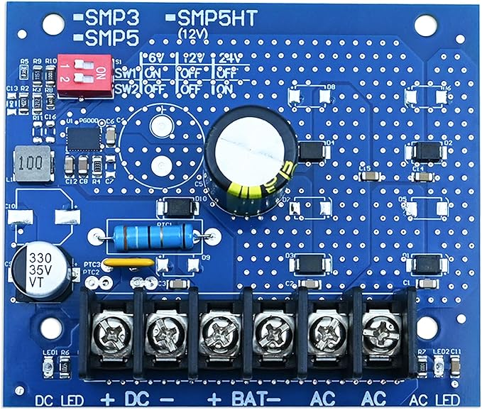 SMP3 Power Supply Charger, Compatible with Altronix SMP3 6 12 OR 24VDC @ 2.5 AMP, A Security Power Solution with Multi-Voltage Output and Battery Backup
