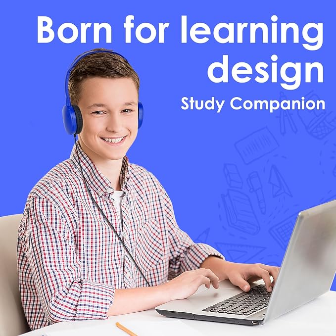 Bulk Classroom Headphones for Students School 20 Pack Wholesale Headphones Class Set with 3.5mm Jack for Chromebook Laptop PC Computer (10 Mixed Colors)