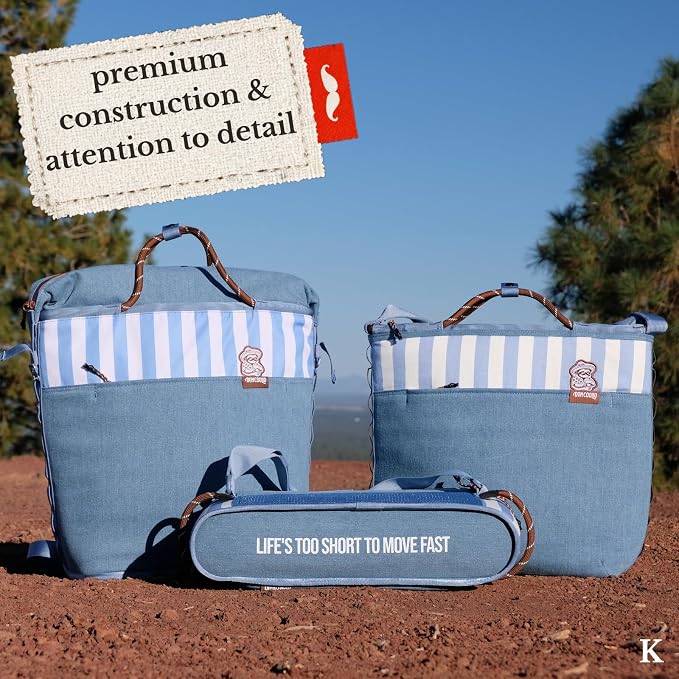Don Coolio Pack - Insulated Backpack Cooler, 36 Can Soft Cooler Bag, 20L Capacity Hands Free, Leakproof & Waterproof, Portable for Beach, Travel, Camping & Hiking