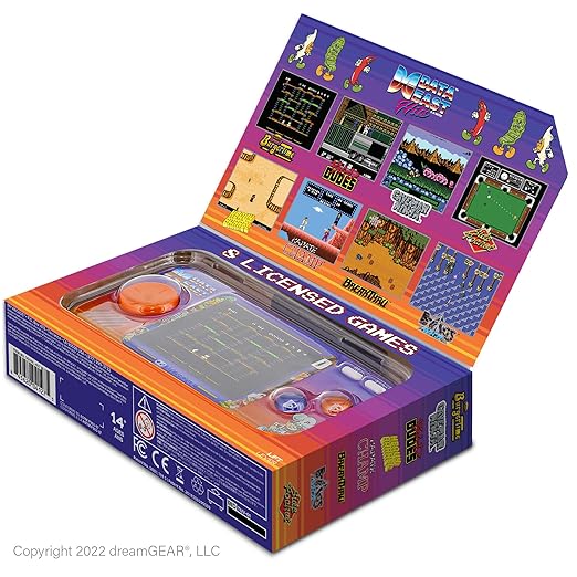 My Arcade Data East Pocket Player: Portable Gaming System with 308 Preloaded Retro Games, 2.75" Color Screen, Speakers (DGUNL-4127)