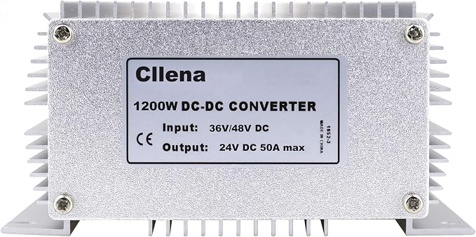 DC 36V 48V Step Down to 24V 50A 1200W Converter Voltage Reducer, Waterproof DC/DC Buck Transformer Power Supply