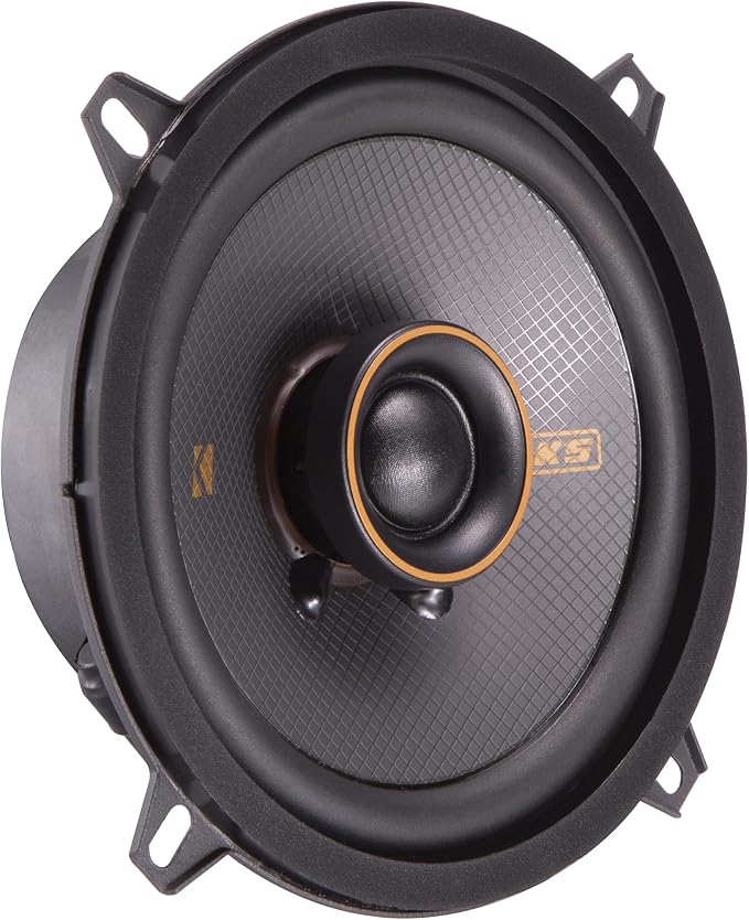 KICKER 51KSC504 KS-Series 5.25" Coaxial Speakers with .75" tweeters, 4-Ohm, Pair