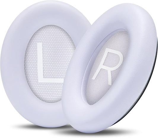 WC PadZ QC45 - Earpads for Bose QuietComfort 45 / QuietComfort Se/QuietComfort Wireless, Made by Wicked Cushions | Extra Thick Cushion | Premium Durable Stitching | Chilled Lilac